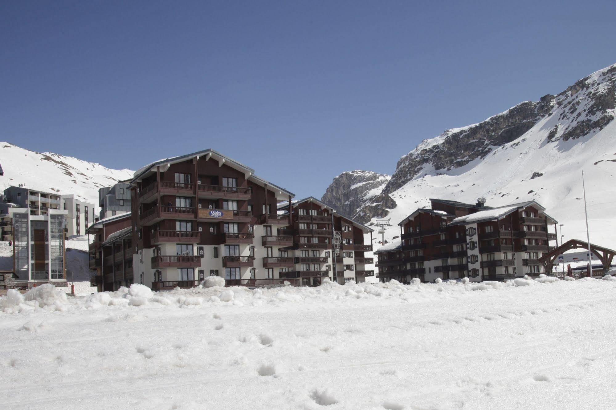 Residence Odalys Le Rond Point Des Pistes Tignes Exterior foto