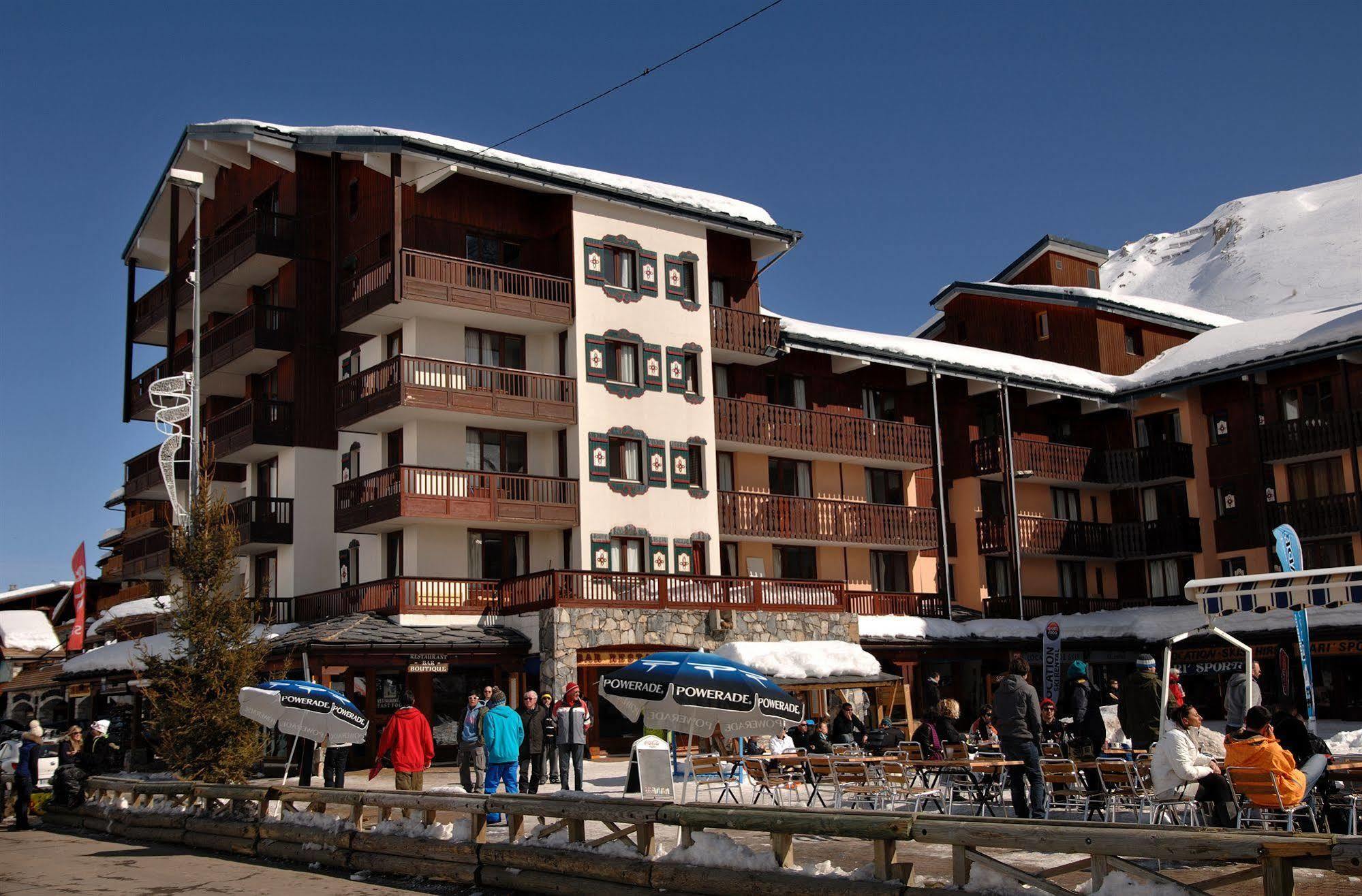 Residence Odalys Le Rond Point Des Pistes Tignes Exterior foto